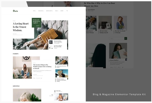 [Themeforest] Doris - Blog & Magazine Template Kit_0.jpg